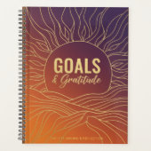 Doelen & Dankbaarheidsplanner Planner (Voorkant)