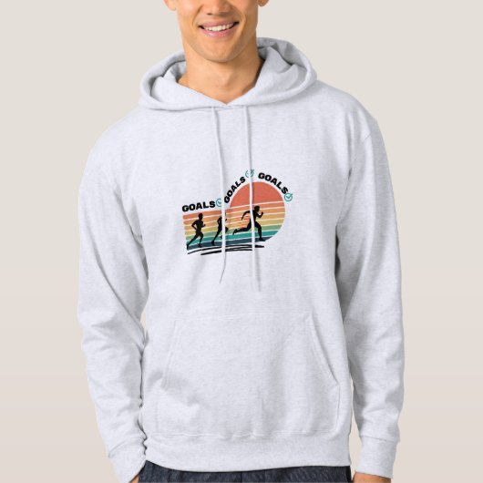 Doelen Doelen Doelen Hoodie (Voorkant)