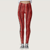 #DOELEN luipaardprint Leggings (Voorkant)