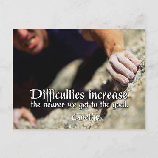 Doelen Motivatie Briefkaart (Voorkant)