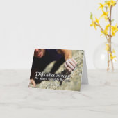 Doelen Motivatie opmerking Kaart (Gele Bloem)