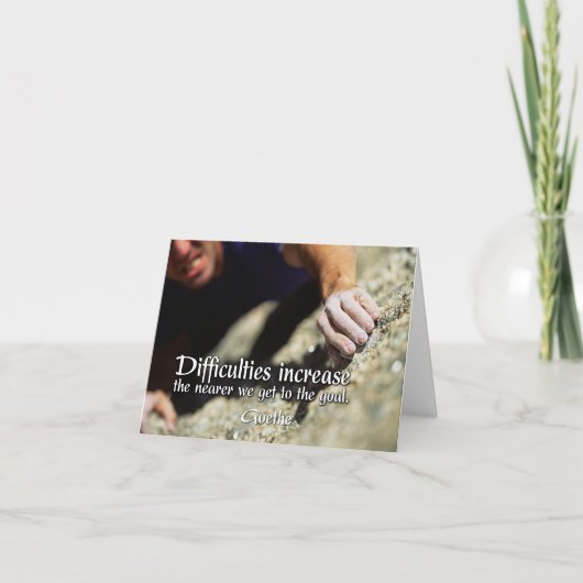 Doelen Motivatie opmerking Kaart (Voorkant)