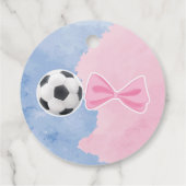 Doelen of bogen gender openbaren dank je label (Achterkant)