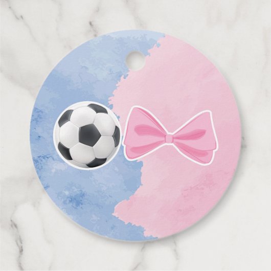 Doelen of bogen gender openbaren dank je label (Achterkant)