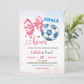 Doelen of Bogen Geslacht Onthullen Kaart (Staand voorkant)