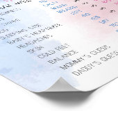 Doelen of bogen Old Wives Tales onthullen geslacht Poster (Hoek)