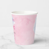 Doelen of bogen onthullen genderfeest papieren bekers (Links)