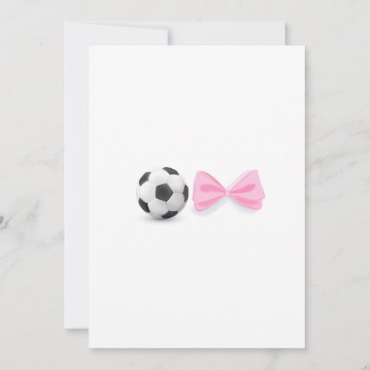 Doelen of bogen onthullen genderuitnodiging kaart (Achterkant)