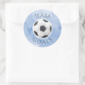 Doelen of Bows team doelen Ronde Sticker (Tas)