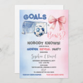 Doelen of strikken Geslacht onthullen Partij Kaart (Voorkant / Achterkant)