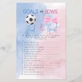 Doelen of strikken vind de gast geslacht onthullin