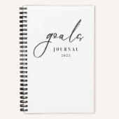 Doelen Tijdschrift 2025 Notitieboek (Voorkant)