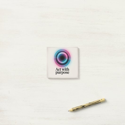 Doelgericht Handelen Post-it® Notes (Op bureau)