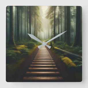 "Doelgerichte reis" wandklok