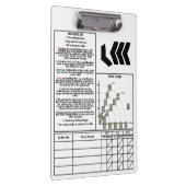 Doelgeweer Klembord (met scorecard) (Rechts)