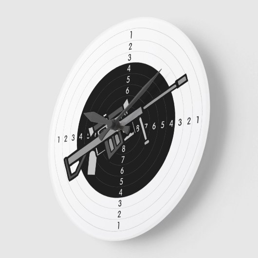 Doelgroep pistool met bereik grote klok (Hoek)