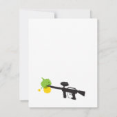 Doelgroep Vergrendelde Paintball-feestdagen Kaart (Achterkant)