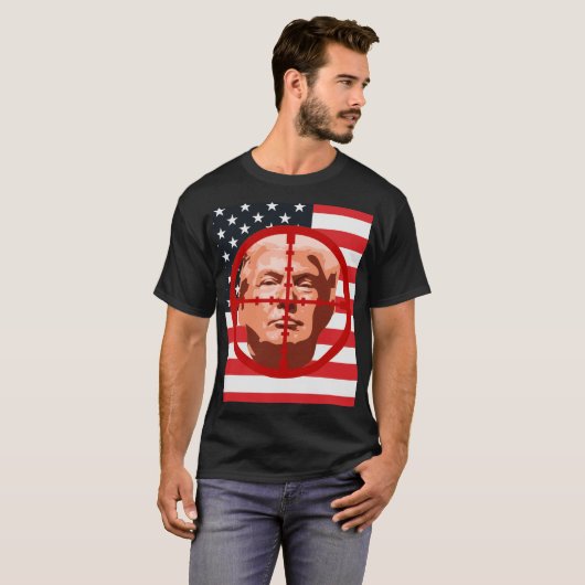 Doelgroep voor implementatie van Trump T-shirt (Voorkant volledig)