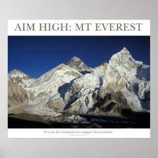 Doelhoog: Mount Everest Poster