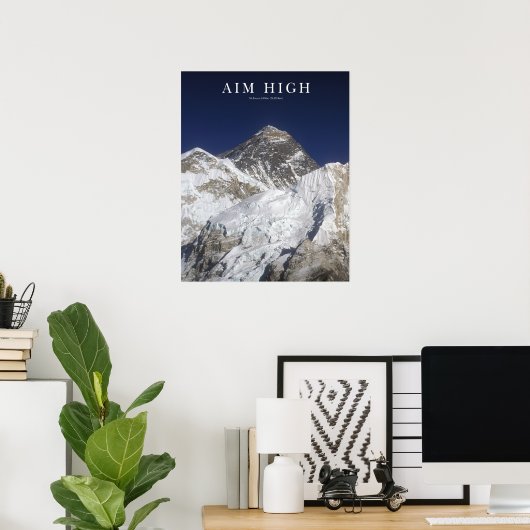 Doelhoog - Mt Everest Poster (Thuiskantoor)