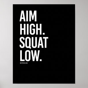 Doelhoog vierkant laag - Guy Fitness -.png Poster