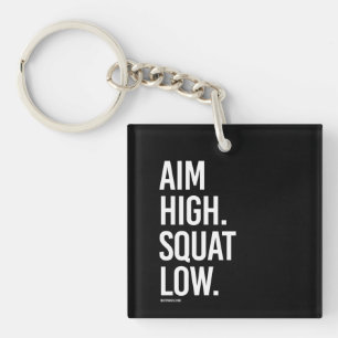 Doelhoog vierkant laag -    Guy Fitness -.png Sleutelhanger