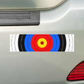 Doellijnen Bumpersticker (Op auto)