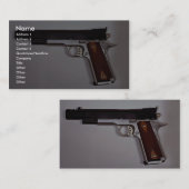 Doelluchtpistool Visitekaartje (Voorkant / Achterkant)