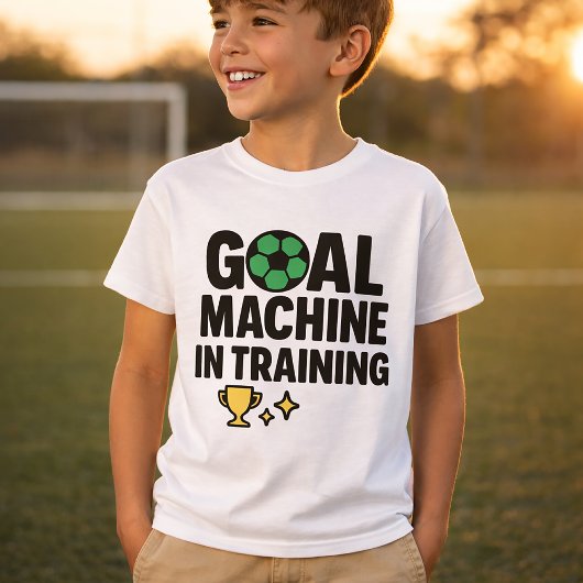 Doelmachine in opleiding t-shirt