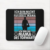 Doelman Doelman Moeder Moeder Voetbal Vrouwen Sp Muismat (Met muis)