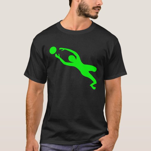 Doelman - Groen T-shirt (Voorkant)