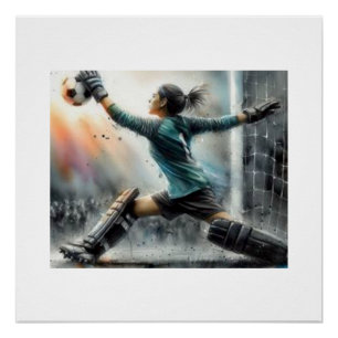 Doelman Spaart Voetbal,  Perfect Poster