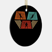 Doelman Voetbal Goalie Atleet Doelman Goalk Keramisch Ornament (Rechts)