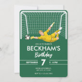 Doelman voetbal kaart (Voorkant)