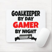 doelman voor gamers muismat (Met muis)