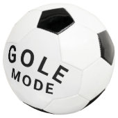Doelmodus tekst voetbal voor training en spel G (Drie kwart)