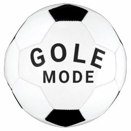 Doelmodus tekst voetbal voor training en spel G