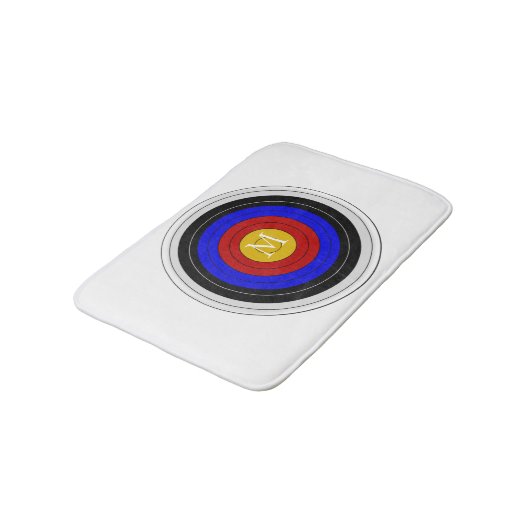 Doelontwerp voor architectuur badmat (Gekanteld)