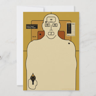 Doelpapier, Pistool Man Shooting Target