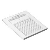 Doelplanner-Notitieblok Notitieblok (Schuin)