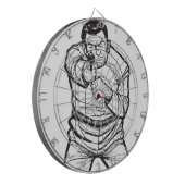 Doelpraktijk Dartbord (Voorkant Links)