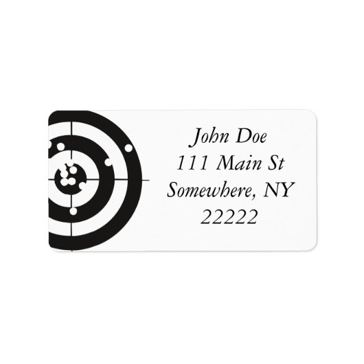 Doelpraktijk Etiket (Voorkant)