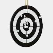 Doelpraktijk Keramisch Ornament (Rechts)