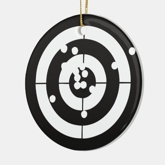 Doelpraktijk Keramisch Ornament (Links)