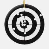 Doelpraktijk Keramisch Ornament (Achterkant)