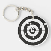 Doelpraktijk Sleutelhanger (Voorkant)