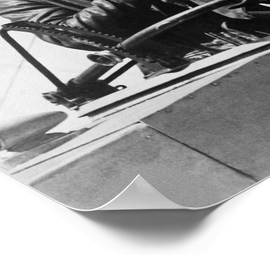 Doelpraktijk voor Pistool van antenne-machines - W Poster (Hoek)