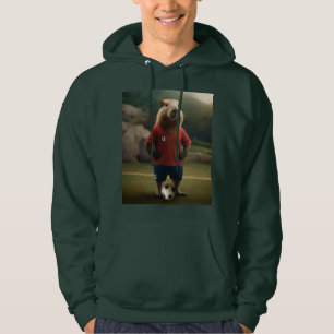 Doelpuntenmaker Capybara: de ultieme voetbalster! Hoodie