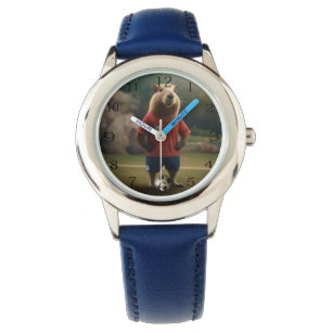 Doelpuntenmaker Capybara: de ultieme voetbalster! Horloge