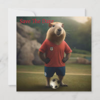 Doelpuntenmaker Capybara: de ultieme voetbalster!